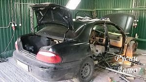 Ремонт после ДТП Mazda 626