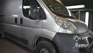 Кузовной ремонт и покраска микроавтобуса Peugeot Boxer
