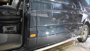 Ремонт и покраска после ДТП микроавтобуса Mercedes Sprinter