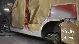 Восстановительный кузовной ремонт Nissan Cube